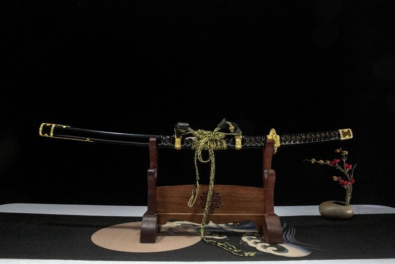 202545703 太刀 日本刀 模造刀 居合刀 武士道 武蔵 鑑賞用 手鍛造打