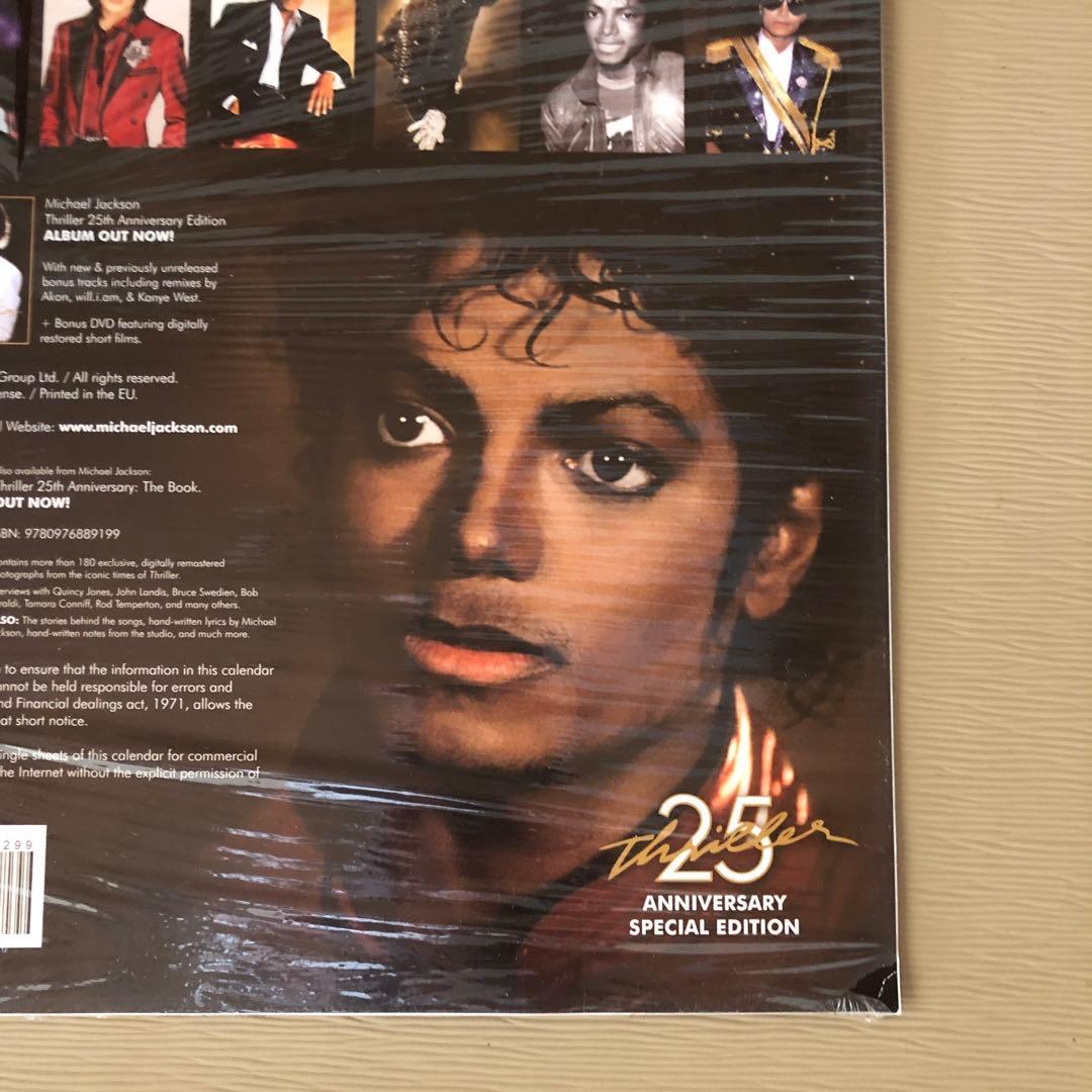 マイケルジャクソン2009年official カレンダー　未開封新品アンティーク