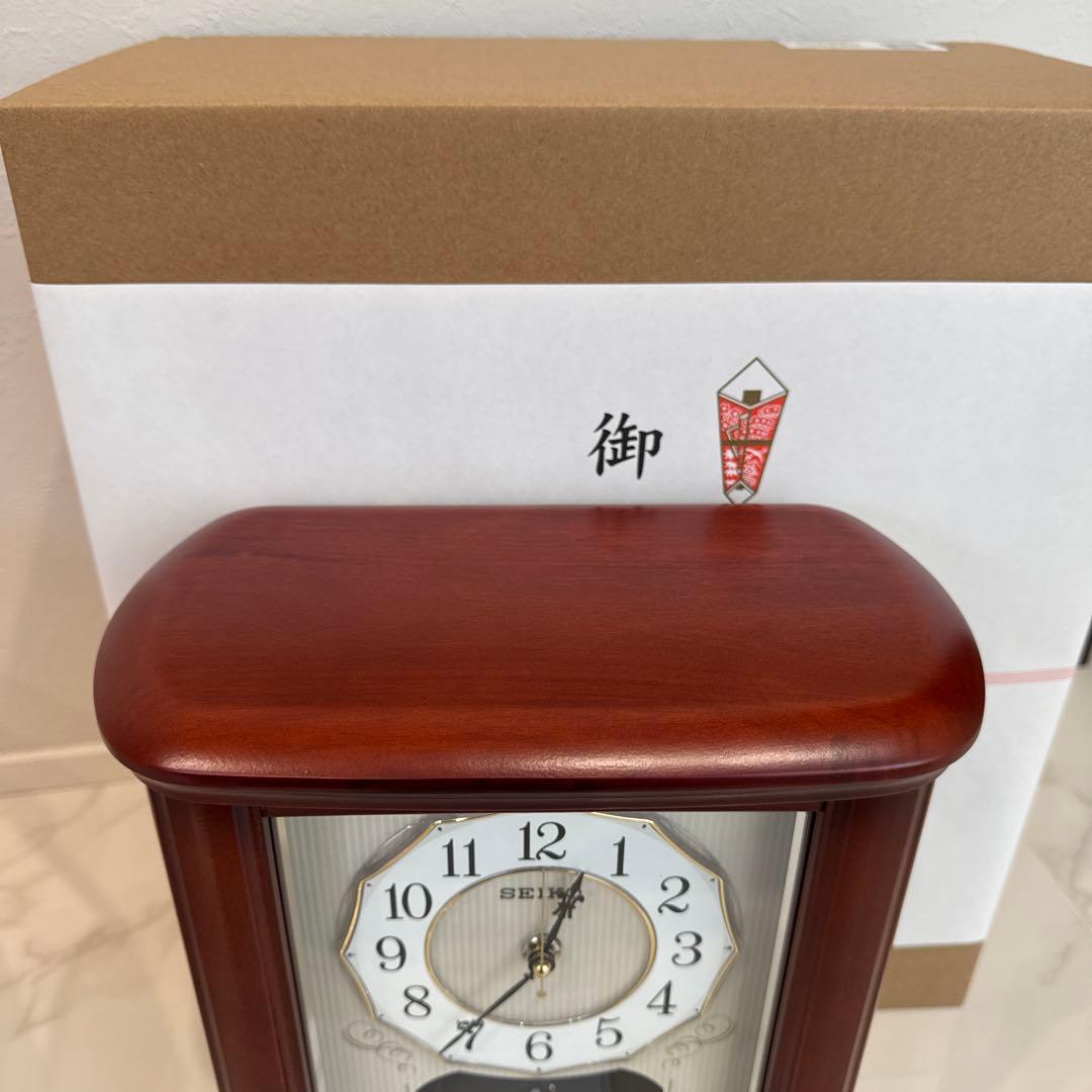 新品未使用品　セイコー置時計　電波クロック　BY242B