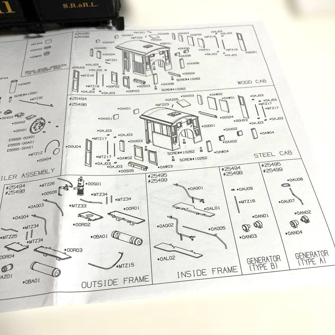 鉄道模型 Bachmann On30 S.R.&R.L. 2-4-4 #11