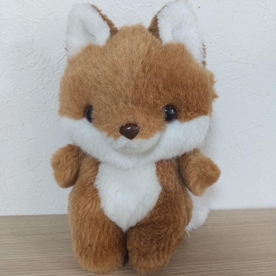 ぬいぐるみの三英 キツネ ぬいぐるみ　レトロ　ヴィンテージ　平成　レトロ