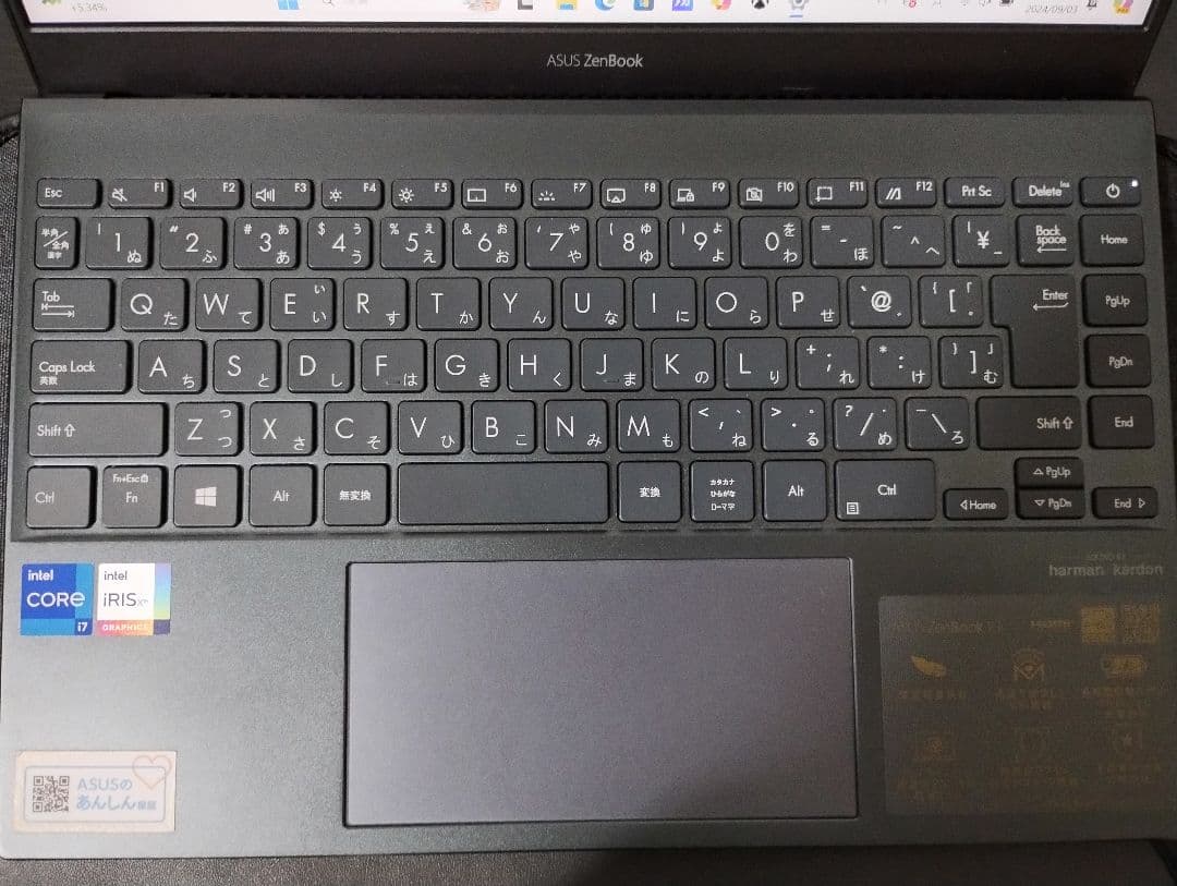 Windowsノート本体 ASUS Zenbook