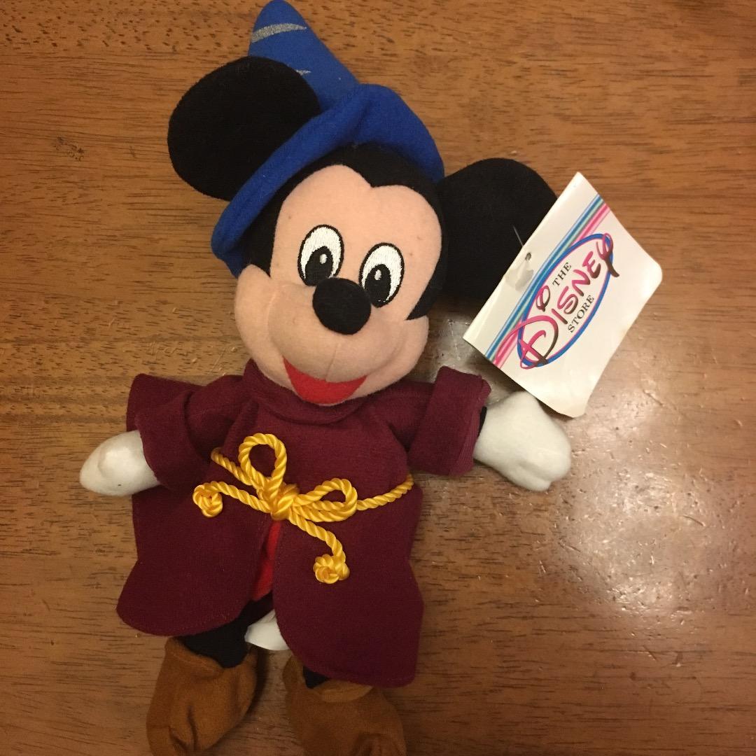 プラッシュ ぬいぐるみ ミッキーマウス ファンタジア タグ付