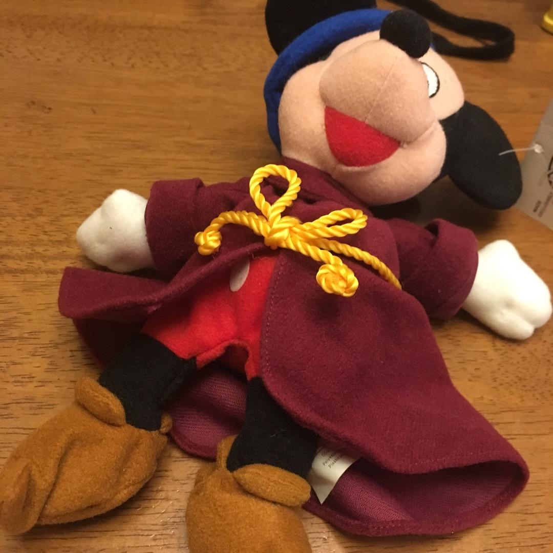 プラッシュ ぬいぐるみ ミッキーマウス ファンタジア タグ付