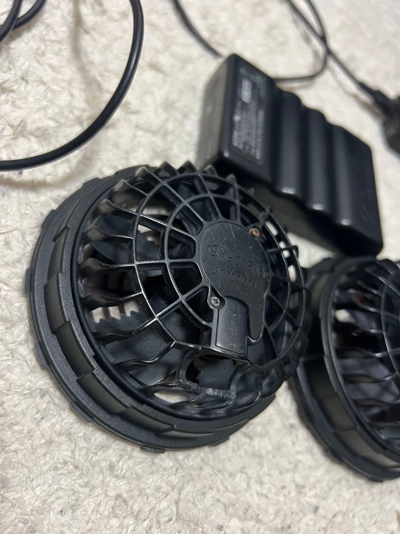 空調服　バートル　バッテリーファンセットBURTLE　AIRCRAFT１３V