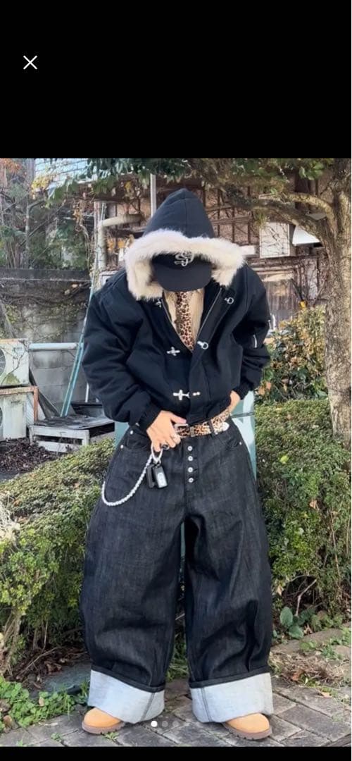 elev エレブ ファー付き ファイヤーマンジャケット