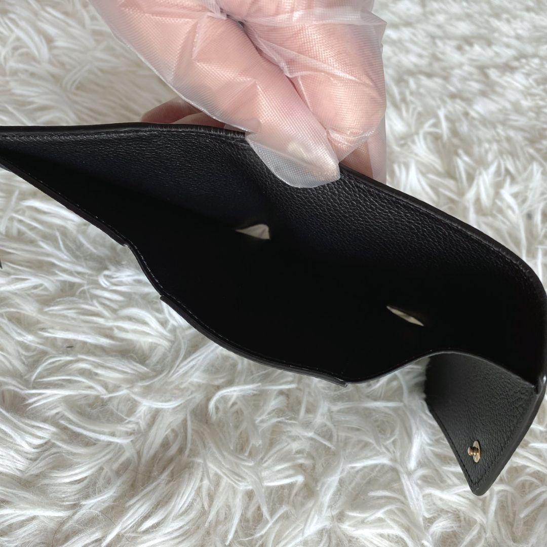 LOUIS VUITTON モノグラムアンプラント ヴィクトリーヌ 折り財布