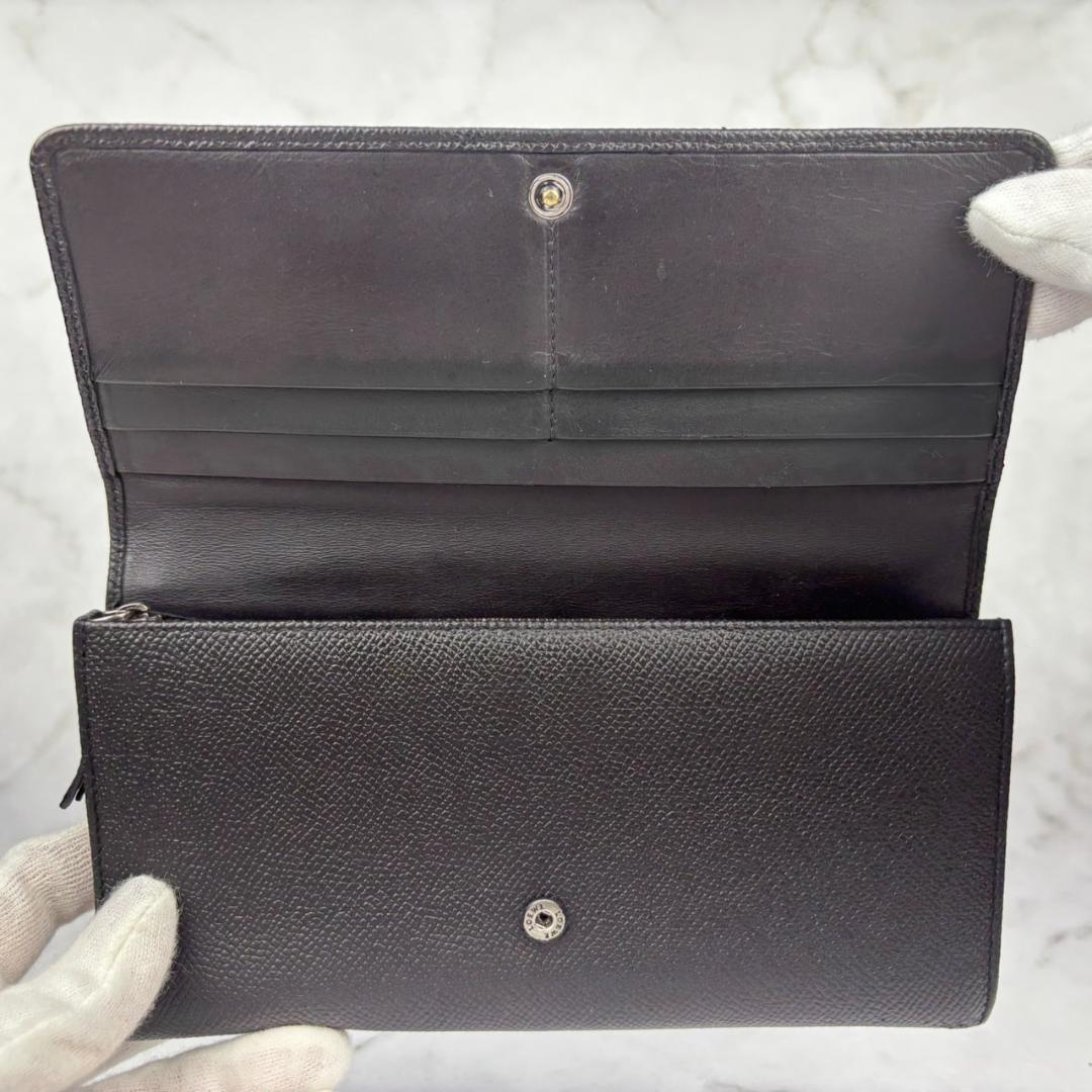 【極上美品】ロエベ⭐LOEWE【アナグラム】長財布⭐黒金具 2つ折り