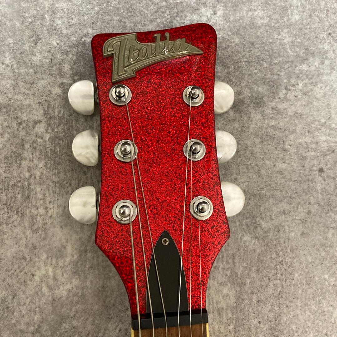 Italia guitar Lusso 調整メンテナンス済み