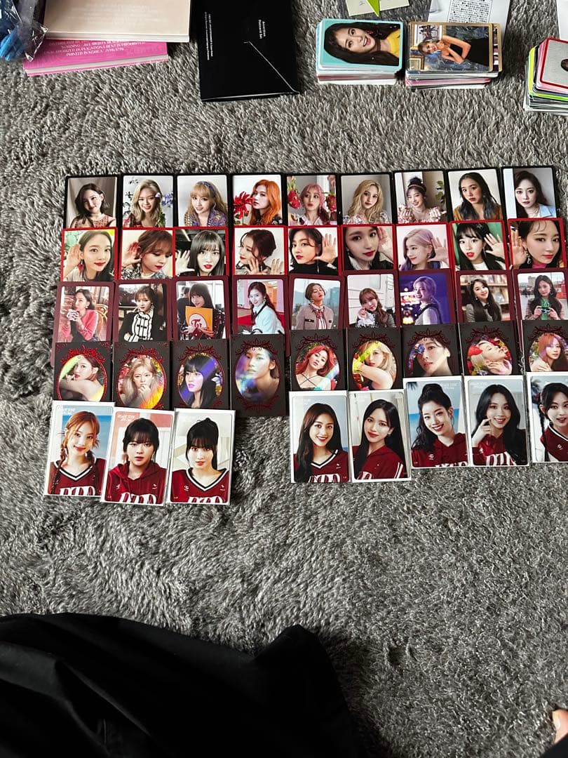 TWICE直筆サインうちわツウィ＋引退品