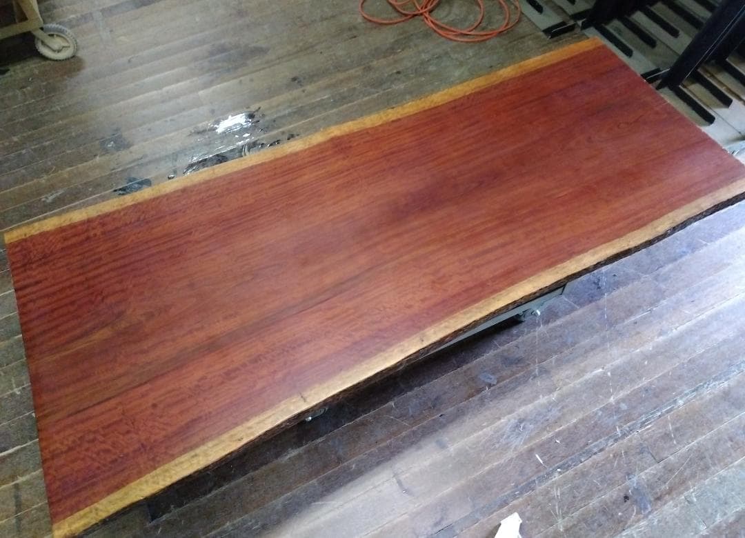 【専用】# 1234■　ブビンガ　テーブル　ダイニング　ローテーブル　座卓