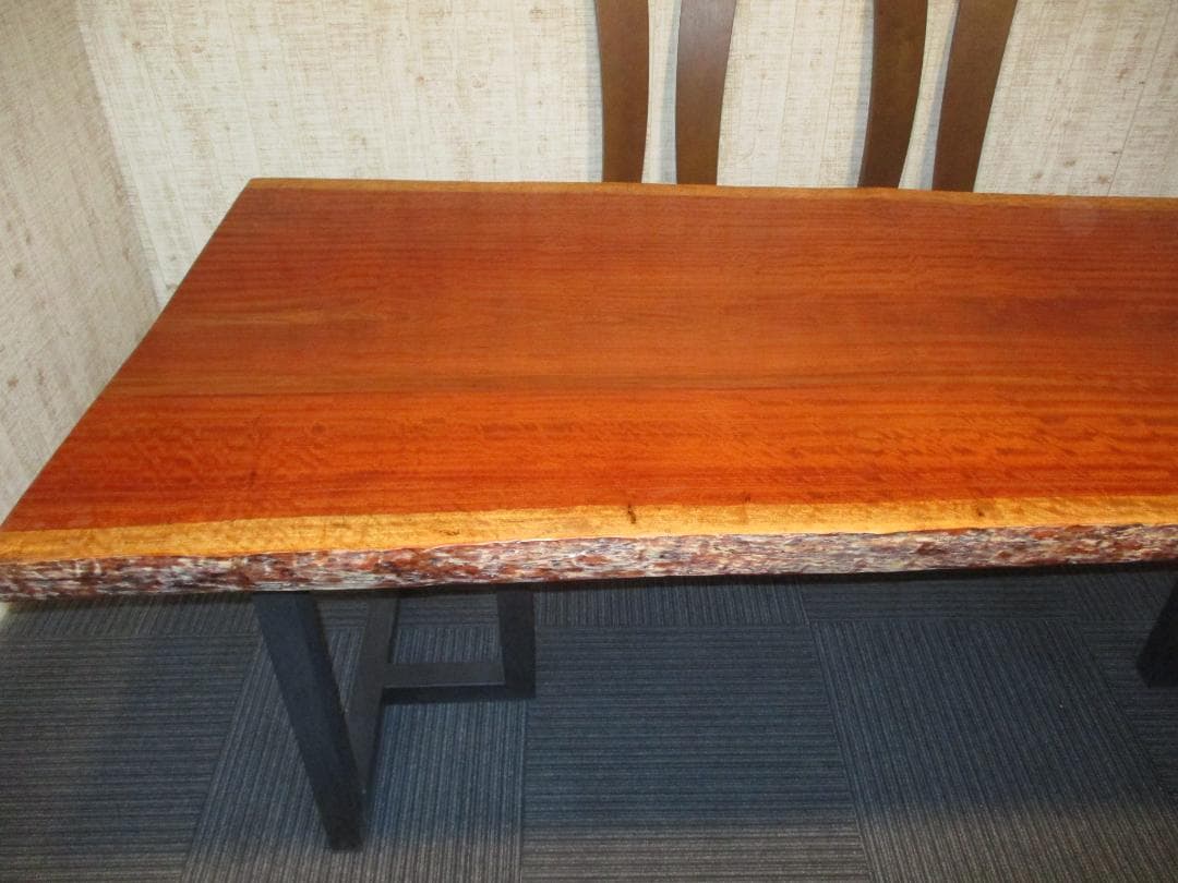 【専用】# 1234■　ブビンガ　テーブル　ダイニング　ローテーブル　座卓