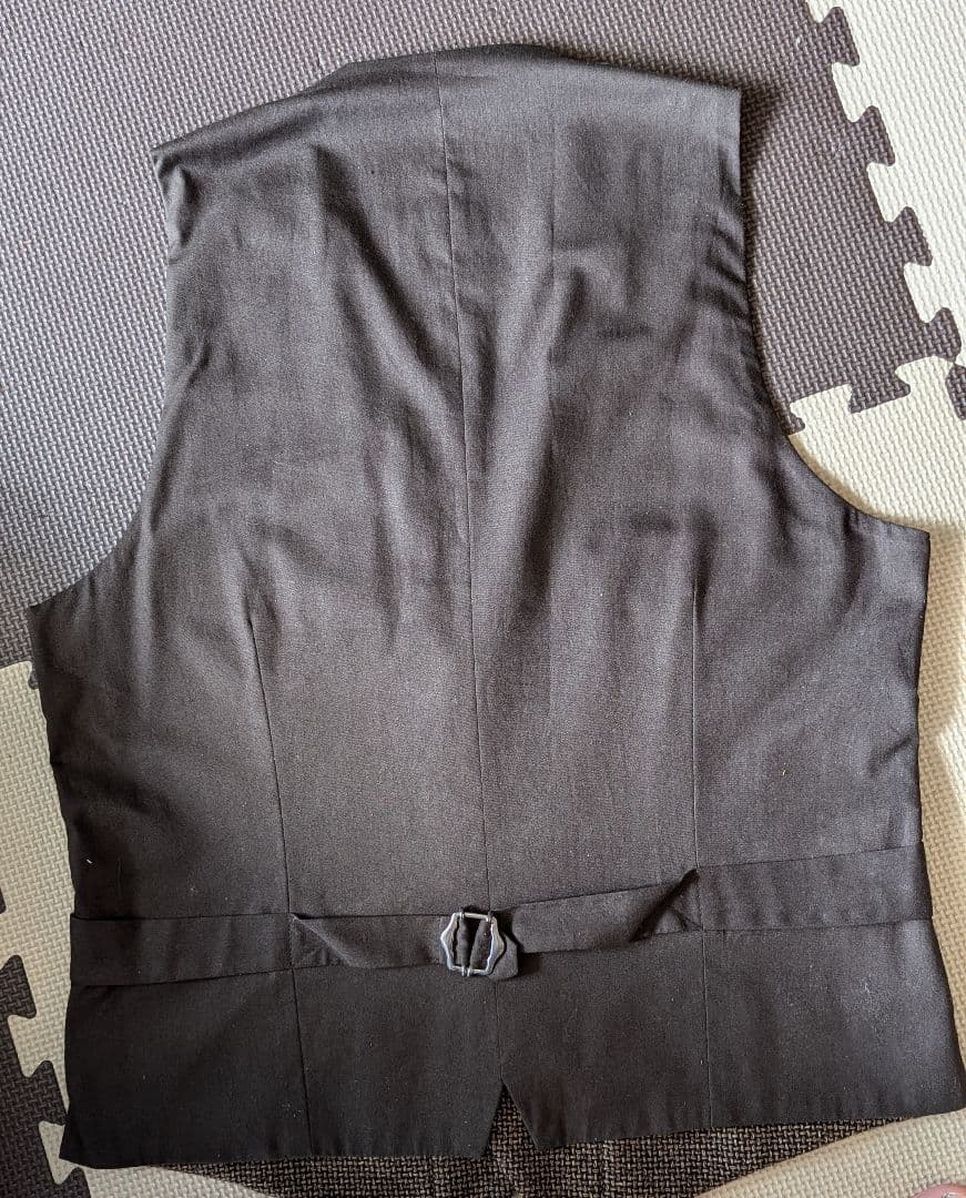 【あいさん専用】LARDINI メンズ スーツ　ベスト　ジレ ブラウン系