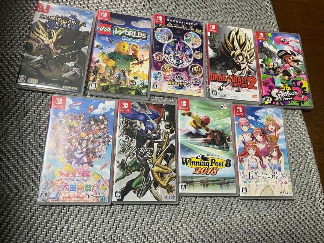 Nintendo Switch まとめ　ソフト　9本セット　バラ売り❌