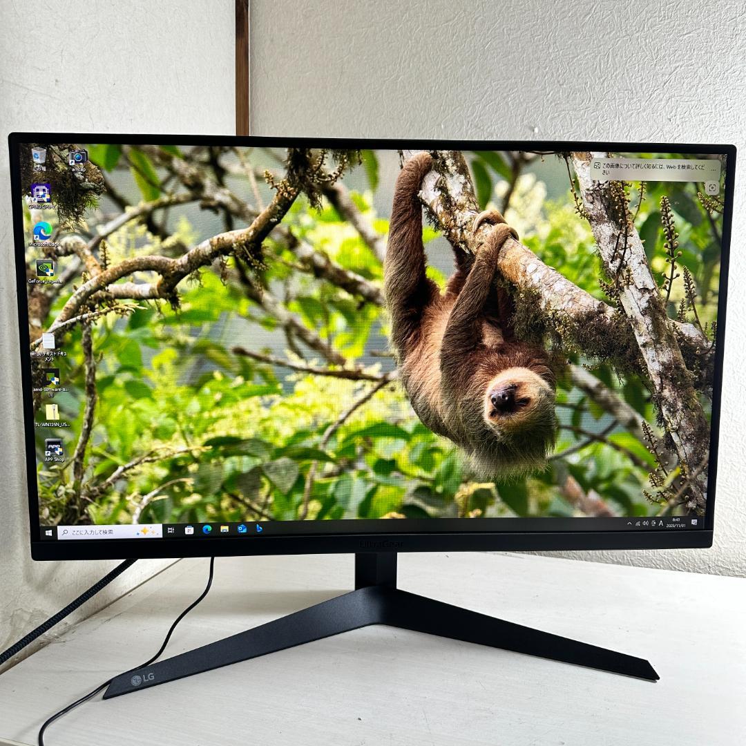 LG 165Hz対応 27インチ ゲーミングモニター