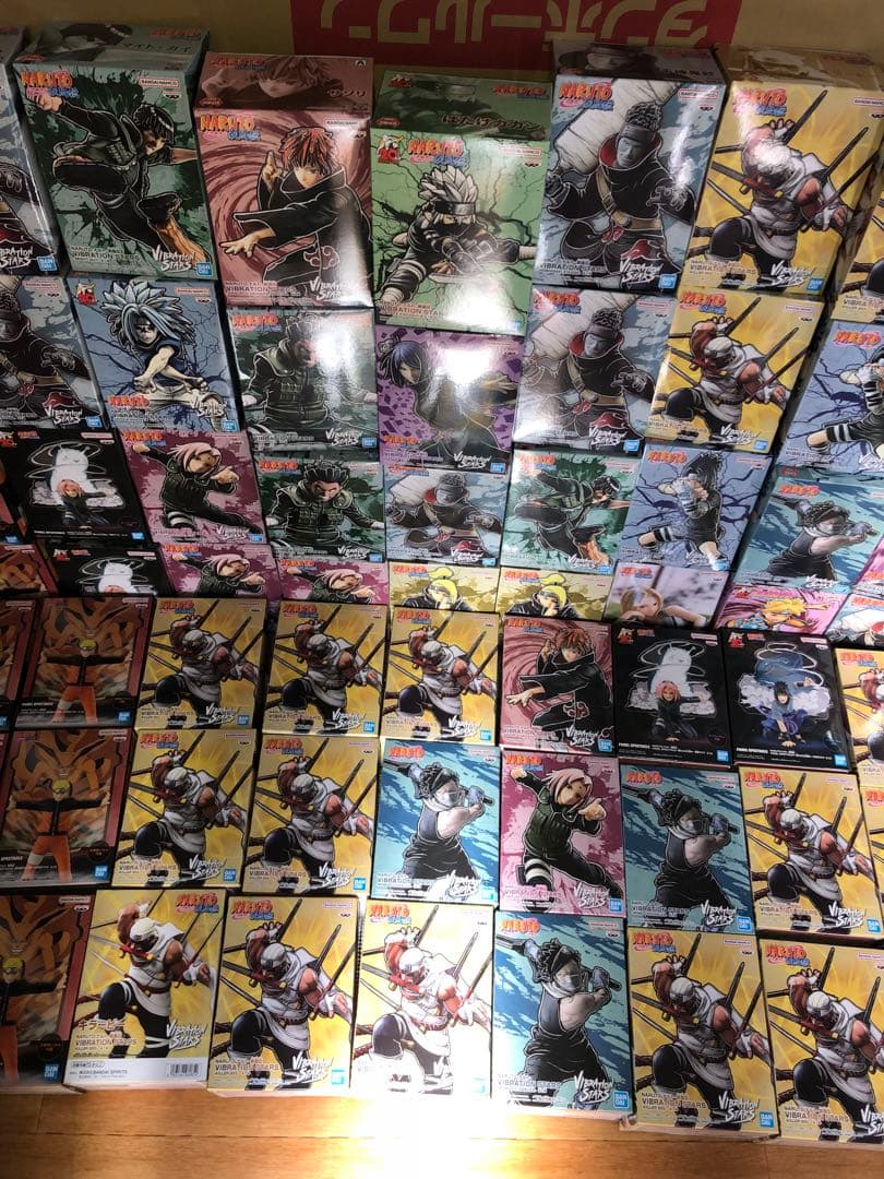 ナルト　フィギュア　Vスター　ビー　ナルト　カカシ　サソリ　鬼鮫　63個