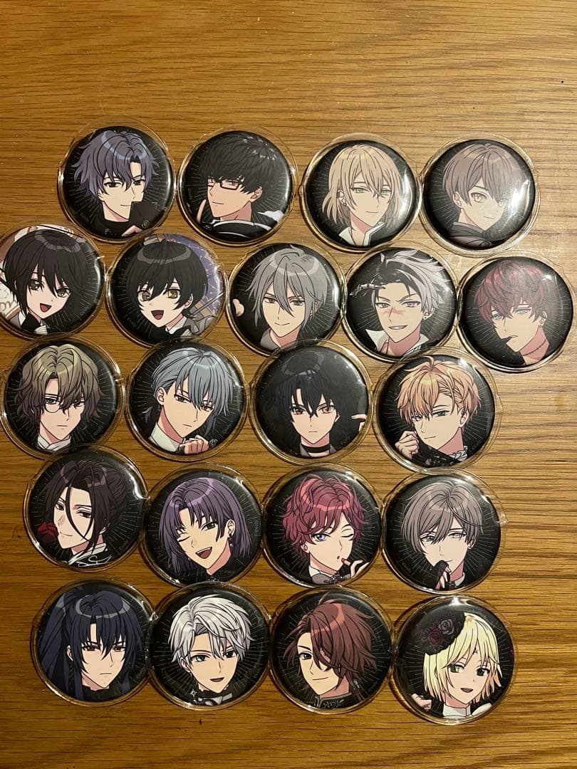 まほやく　monochrome　缶バッジコンプ