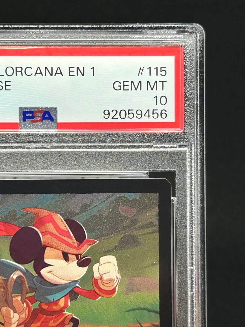 ロルカナ Lorcana ミッキー MickeyMouse foil PSA10