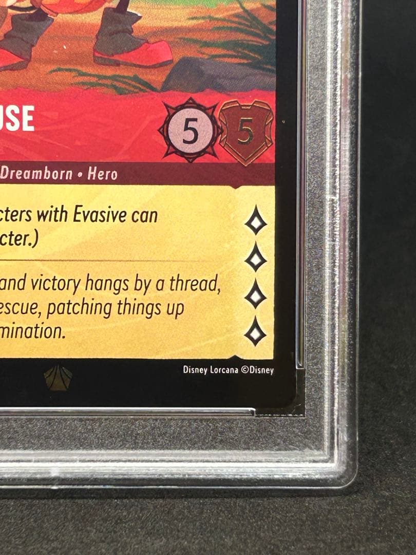 ロルカナ Lorcana ミッキー MickeyMouse foil PSA10