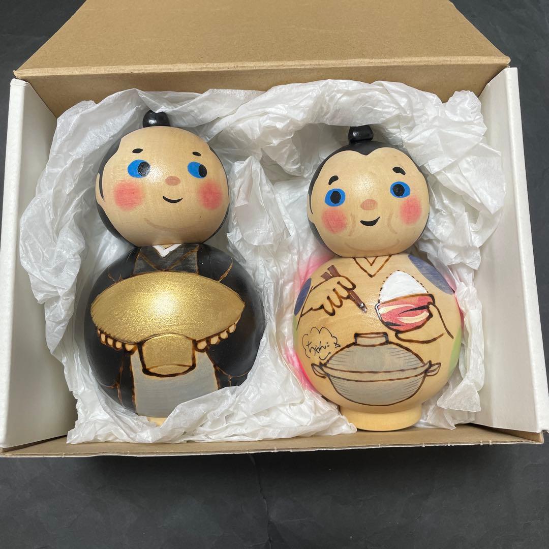 新品★こけし　コケッツ　cokets.★力士2体セット★お相撲さん