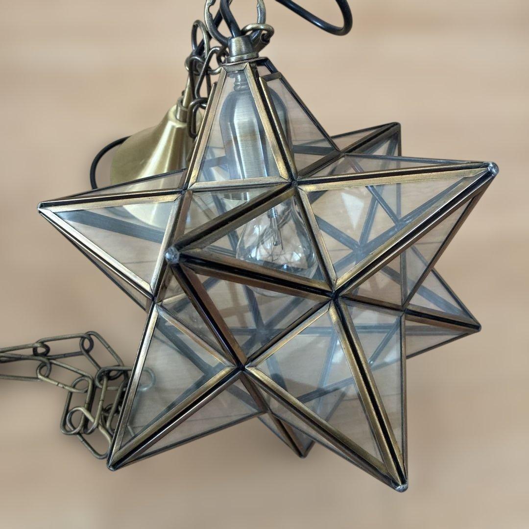 星型ガラスシェード ペンダントライト　ETOILEエトワール