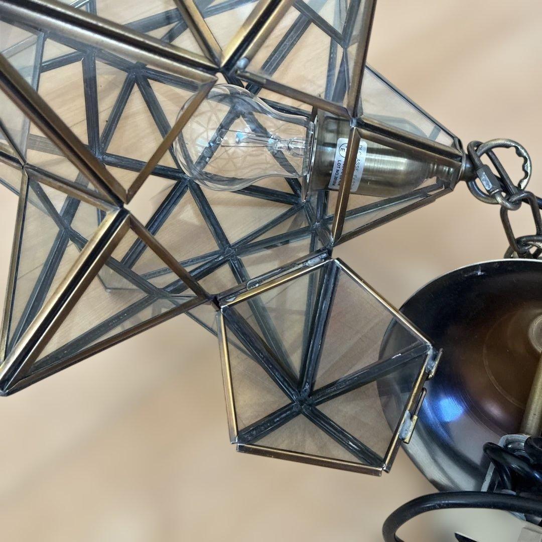 星型ガラスシェード ペンダントライト　ETOILEエトワール