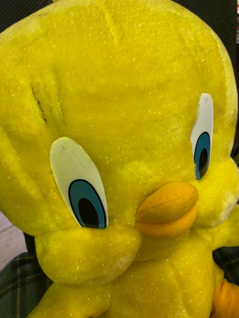 希少　USAビンテージ　トゥイーティー　巨大ぬいぐるみ　ルーニーテューンズ