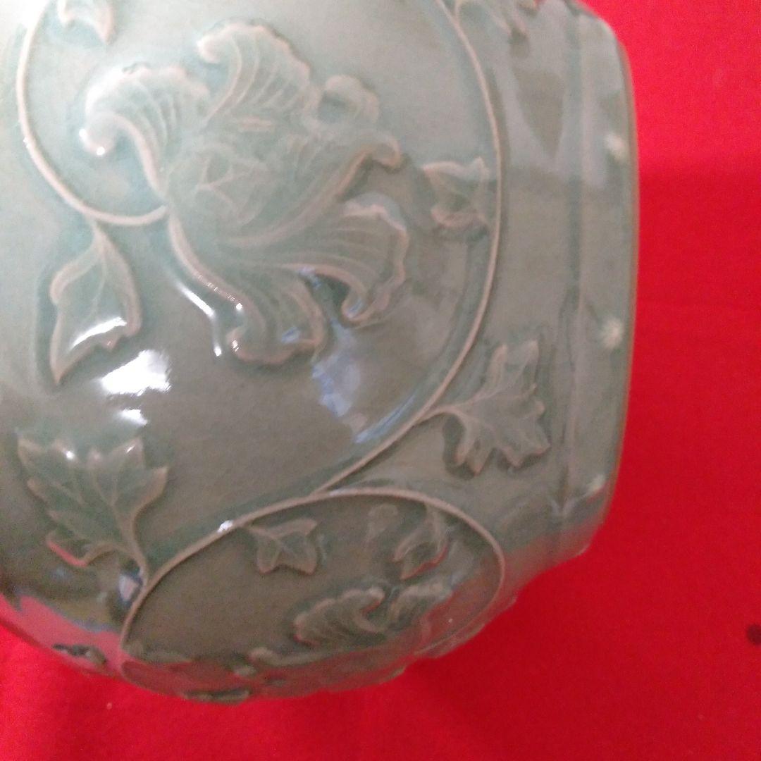 韓国陶芸作家　金世龍作　高麗青磁水指