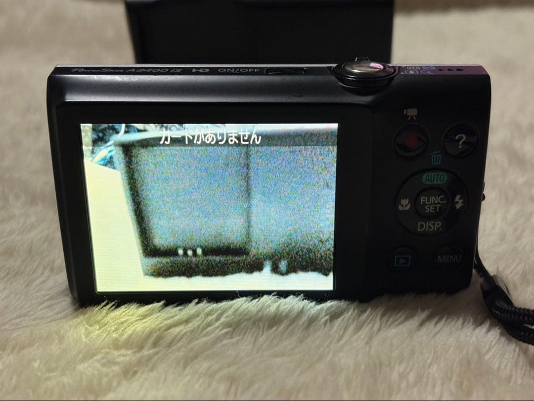 ・Canon PowerShot A2400IS デジタルカメラ