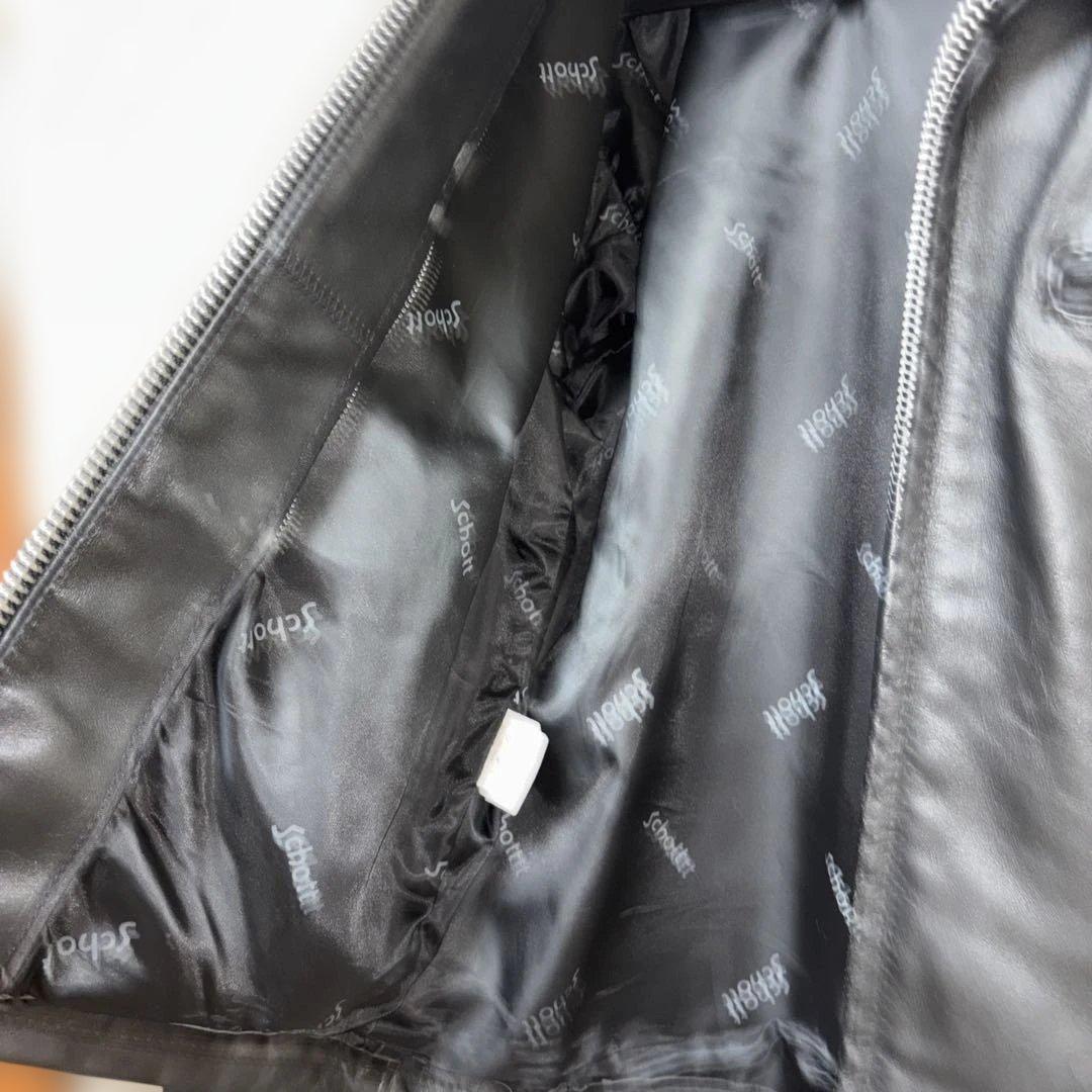 N*k様 ショット　シングルライダースジャケット