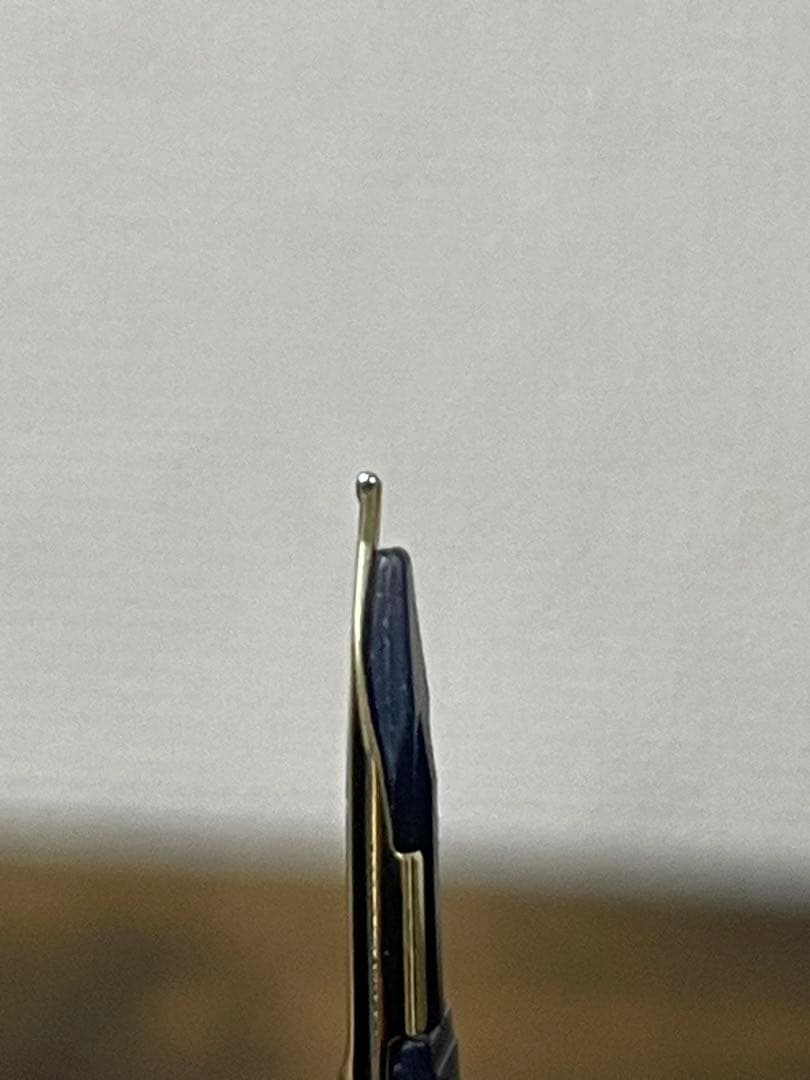 未使用　タグ付　ダークブルー　マーブル　18k キャップレス　万年筆　パイロット