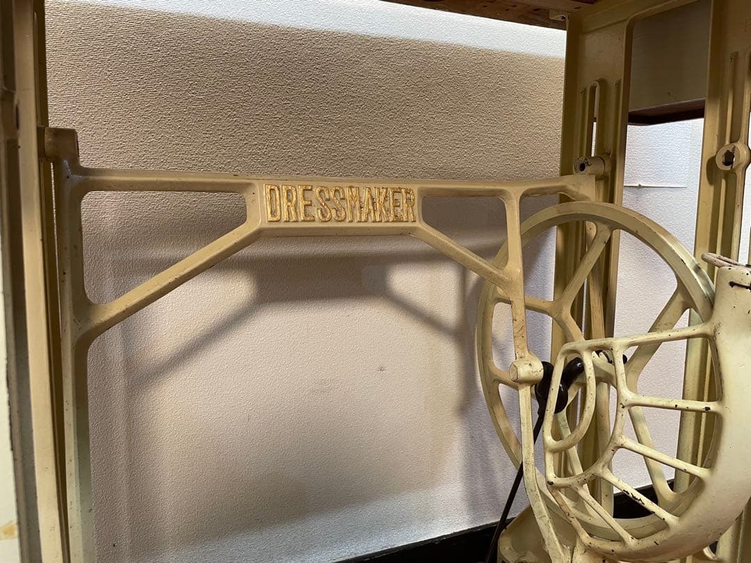 DRESSMAKER 足踏みミシン リメイク デスク テーブル アンティーク