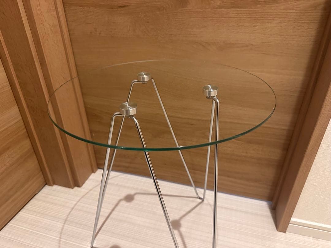 ガラステーブル デザイナー モダン 北欧 ミッドセンチュリー