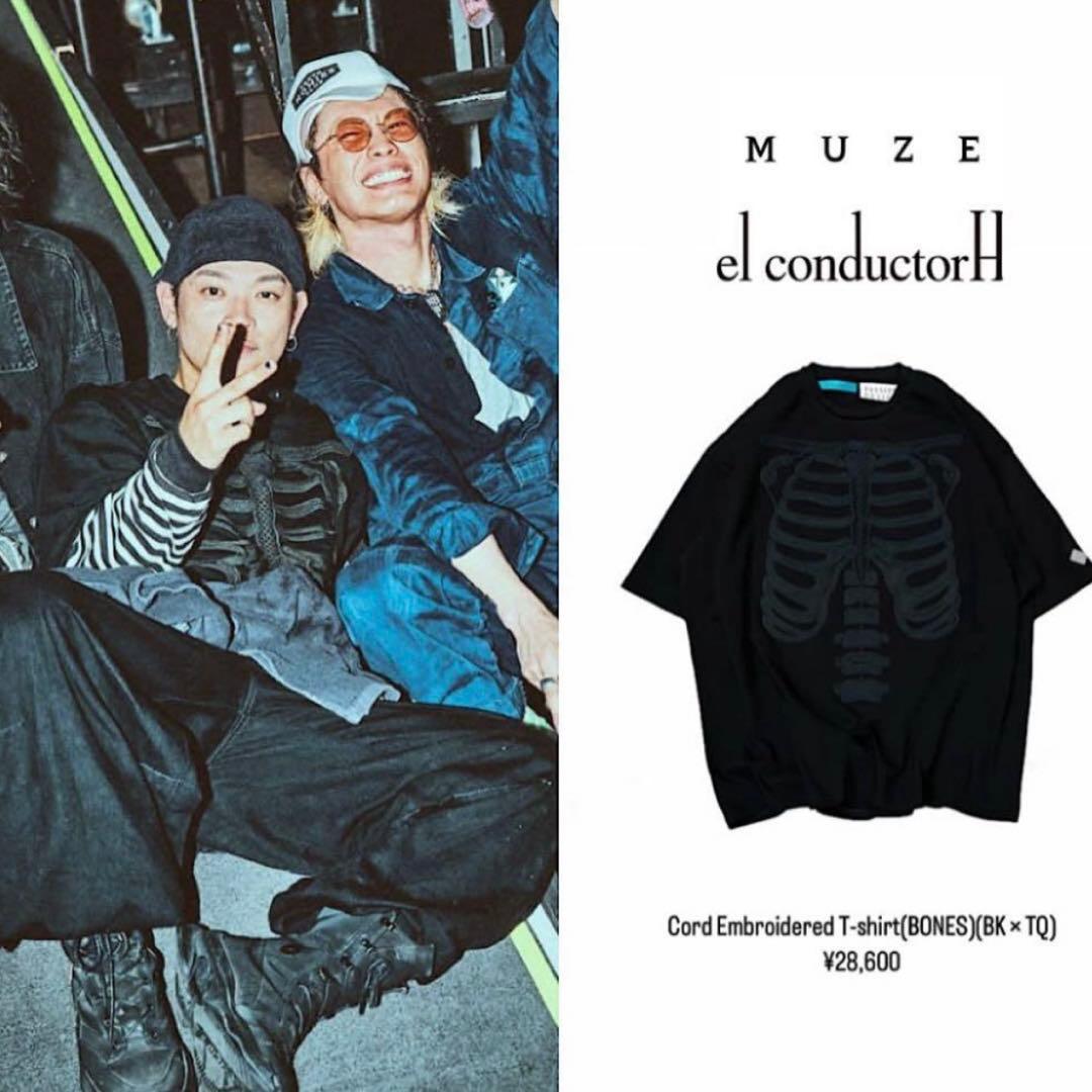 MUZE el conductorH Tシャツ　山中拓也　着用モデル