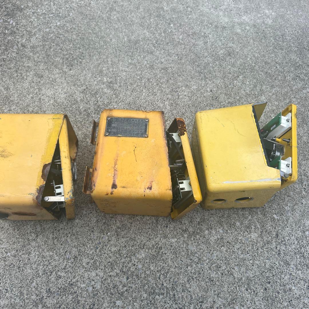 手押し信号ボタン装置 3個セット