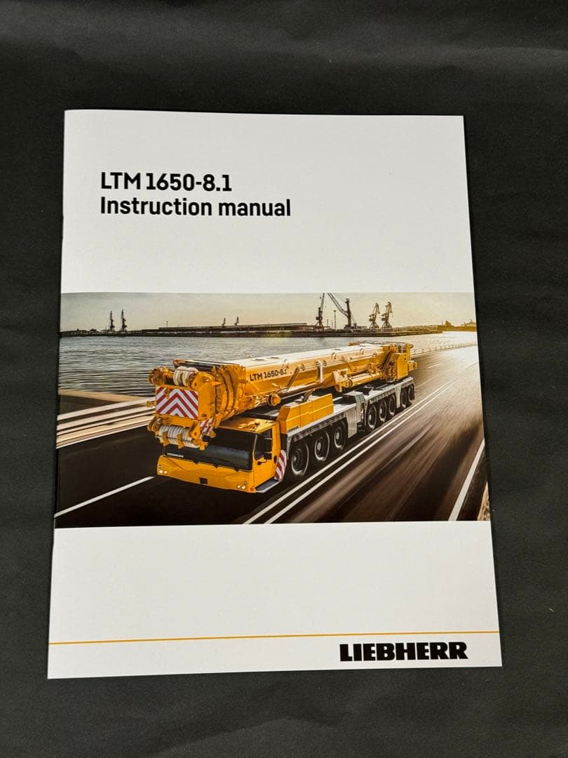 入手困難レアWSI MAMMOET リープヘル LTM1650 未使用　クレーン