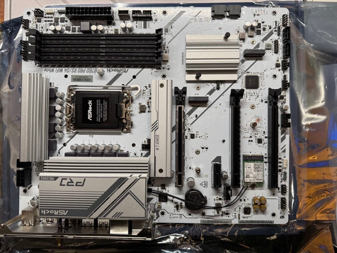 マザーボード ASRock B760 Pro RS/D4 WiFi LGA1700 ATX