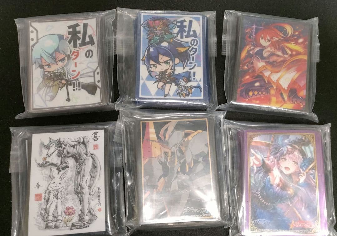 スリーブ102個、プレイマット10枚　まとめ売り/キャラスリ/カードサプライ