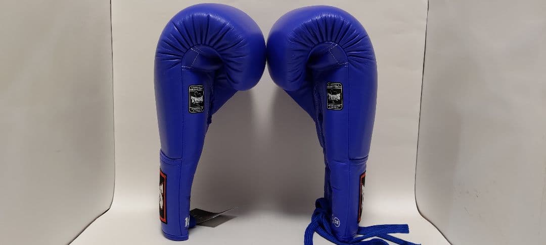 ツインズスペシャル TWINS SPECIAL グローブ 16オンス 紐式　青