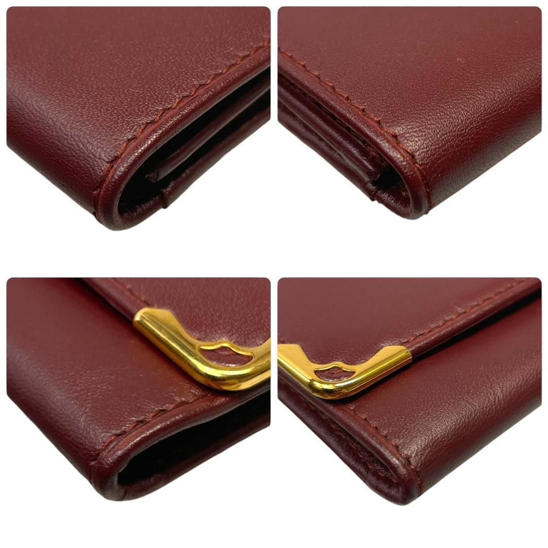 【新品】 Cartier カルティエ ケース マストライン ボルドー