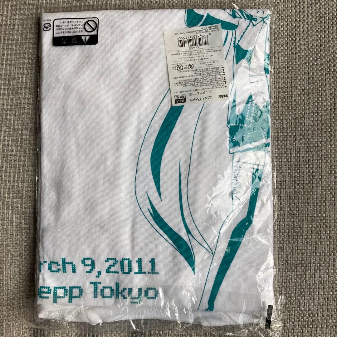 【新品】【激レア】【非売品】ミクパ2011のプレミアムレアTシャツ　Lサイズ