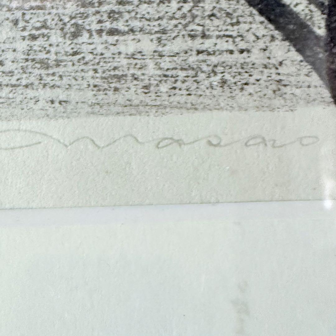 感謝お嫁入り‼️紅葉の美‼️井堂雅夫　加能四景「那谷寺紅葉」和紙に木版画一点額入