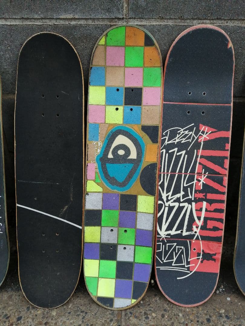 スケボーのデッキ　14本