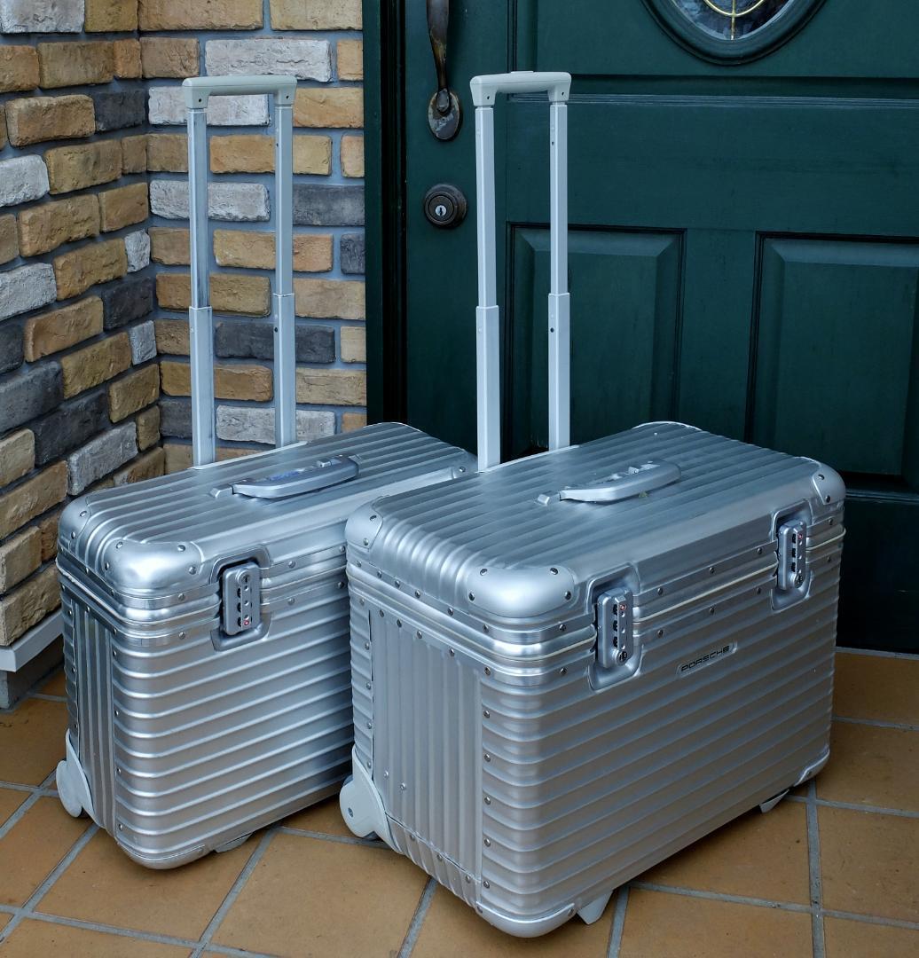 リモワ 985.51『ポルシェ』特別仕様 2輪TSAパイロット特大56L 激レア