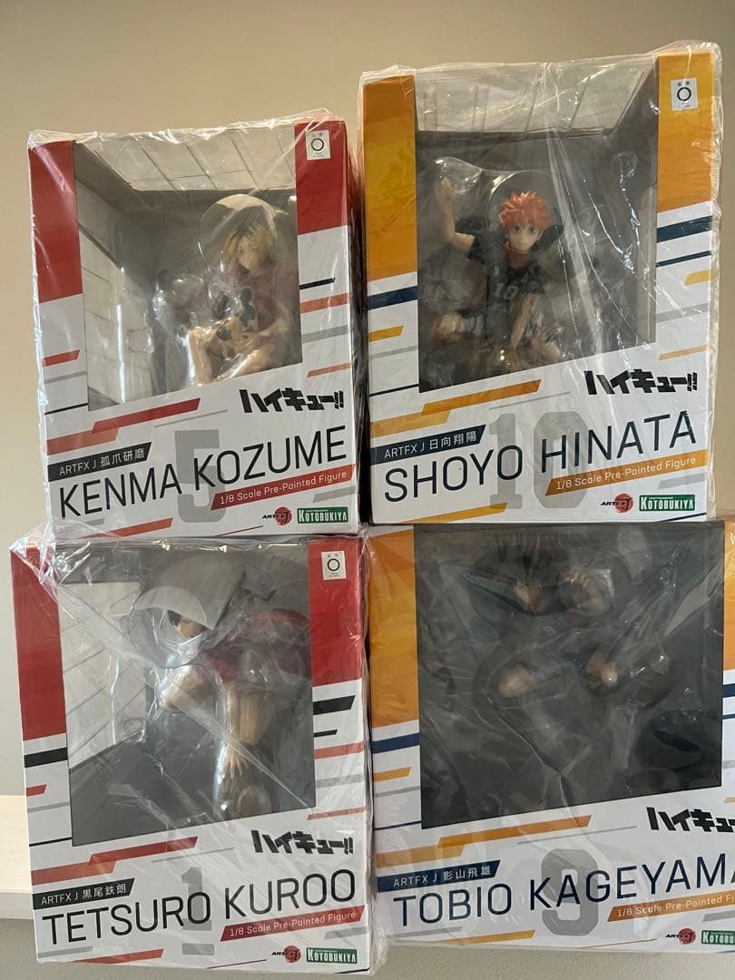 ハイキュー コトブキヤ フィギュア 4体セット
