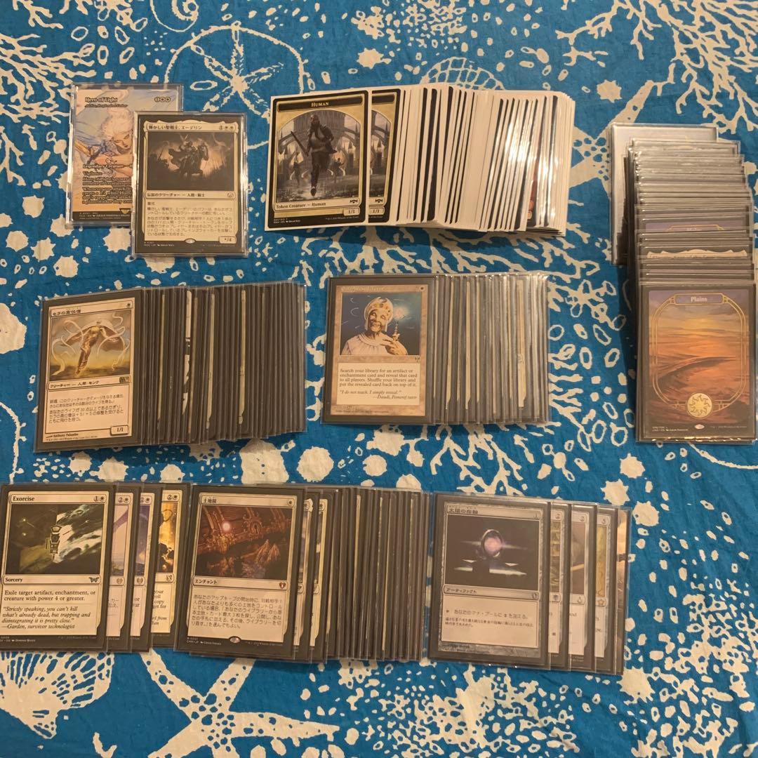 mtg 輝かしい聖戦士、エーデリン　統率者デッキ