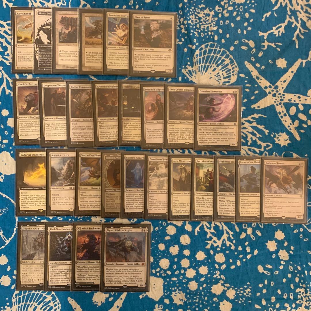 mtg 輝かしい聖戦士、エーデリン　統率者デッキ