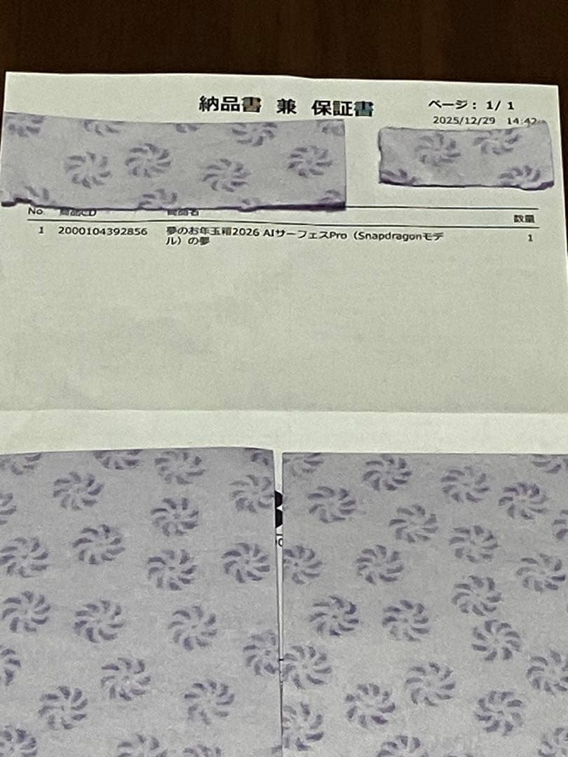 【にゃんこさま専用】ヨドバシ 福袋「AIサーフェスProの夢」より 4点