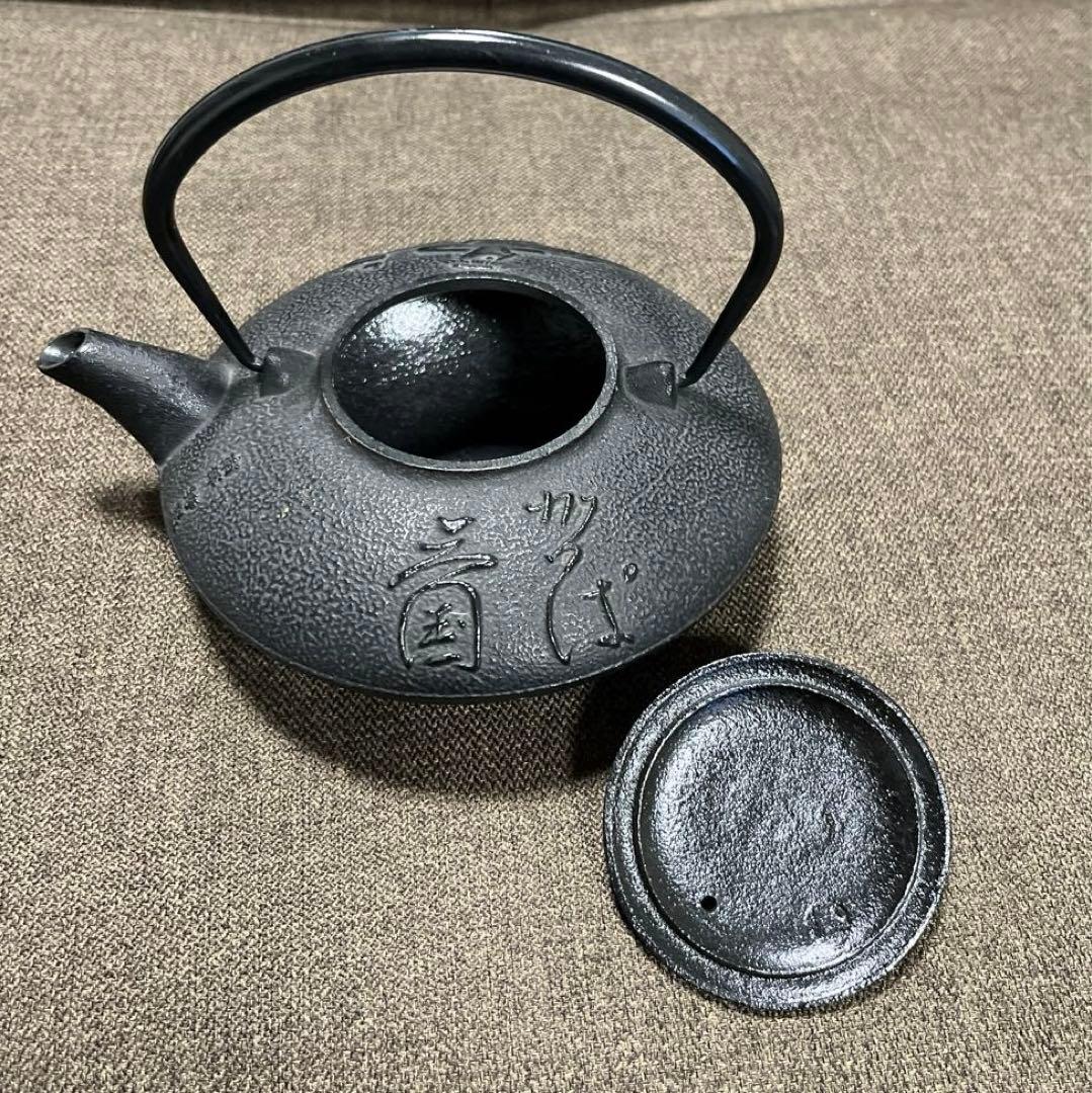 【かっぱ三国急須　南部鉄瓶　南部鉄器】 鉄瓶 茶器 茶道具 煎茶道具