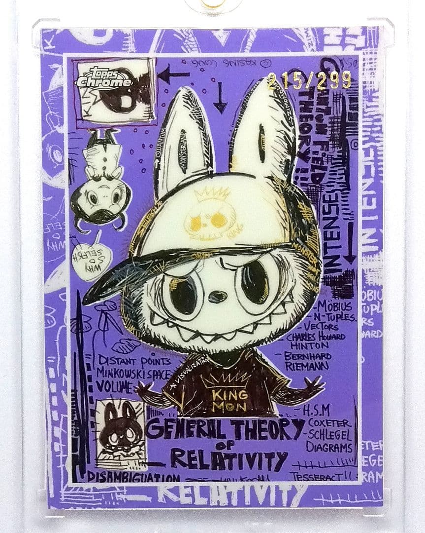 muk666　2025 Topps Chrome Labubu